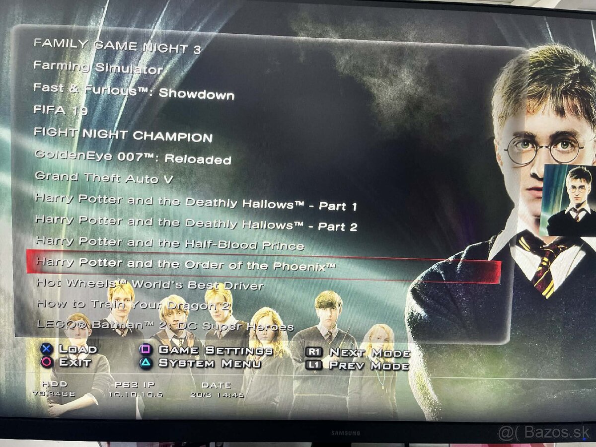 PS3 Slim 500gb, vela hier, 2 ovládače - 6