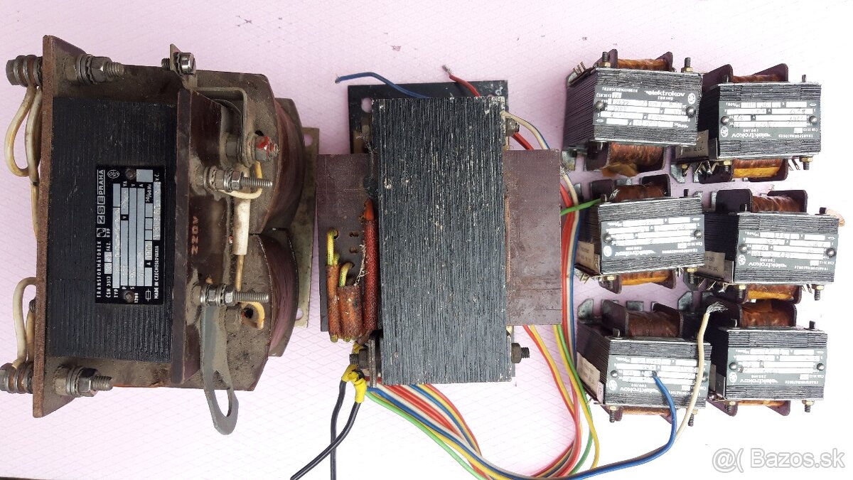 Transformátory Elektrokov ZNOJMO a ZVS Dubnica - 6