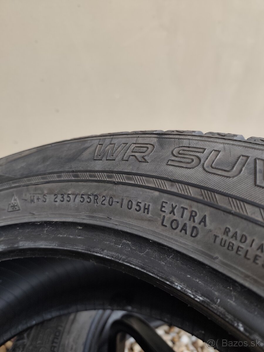 2ks zimné pneu 235/55R20 Nokian - 6