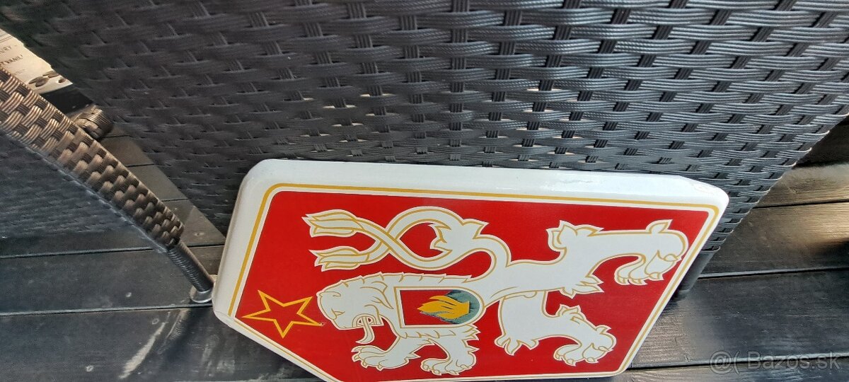 Smaltovaný znak ČSSR - 6