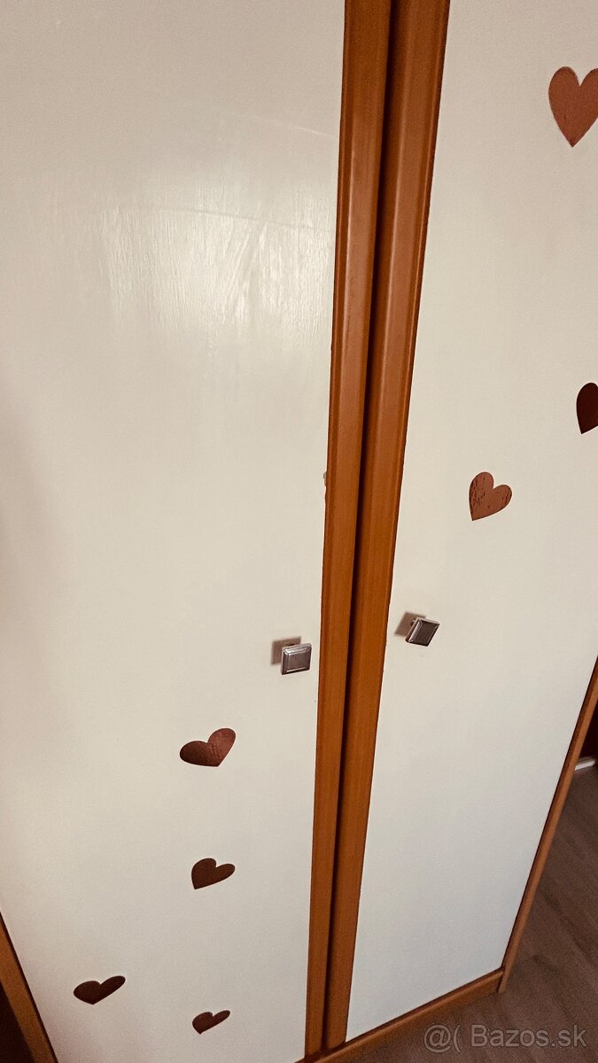 Detská izba 4 skrine a postel - 6