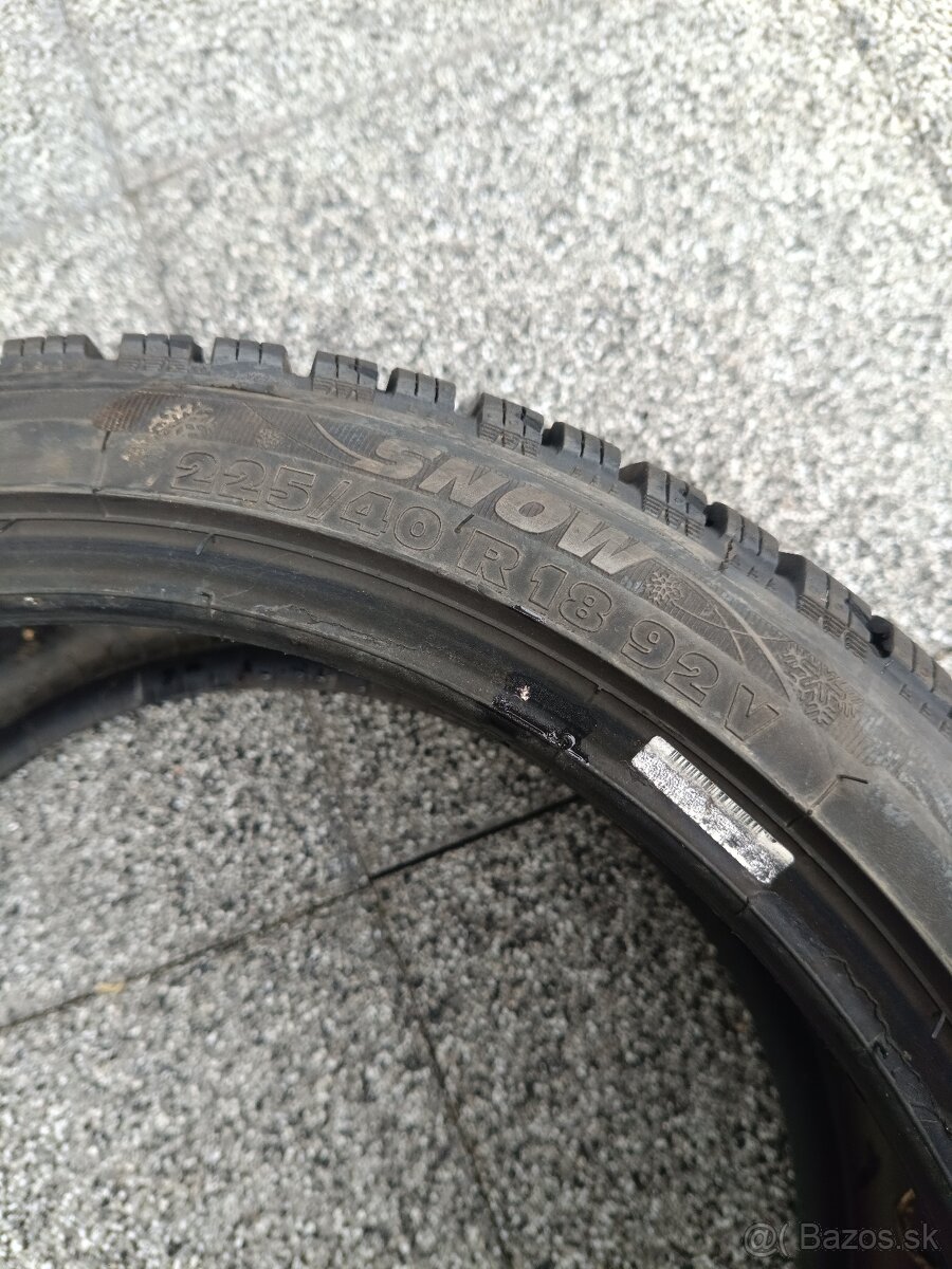 ✅ 225/40 R18 zimné pneu - 6