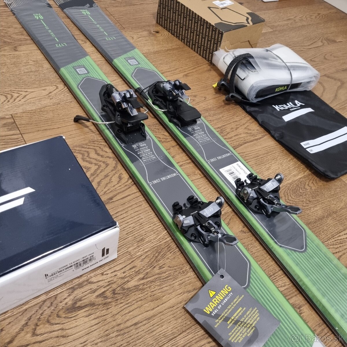 Nový skialp set Salomon MTN 86 PRO + viazko + pasy Kohla - 6