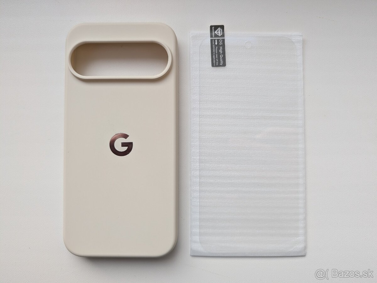 Biely (Porcelain) obal a 2x sklo Google Pixel 10 /10 Pro - 6