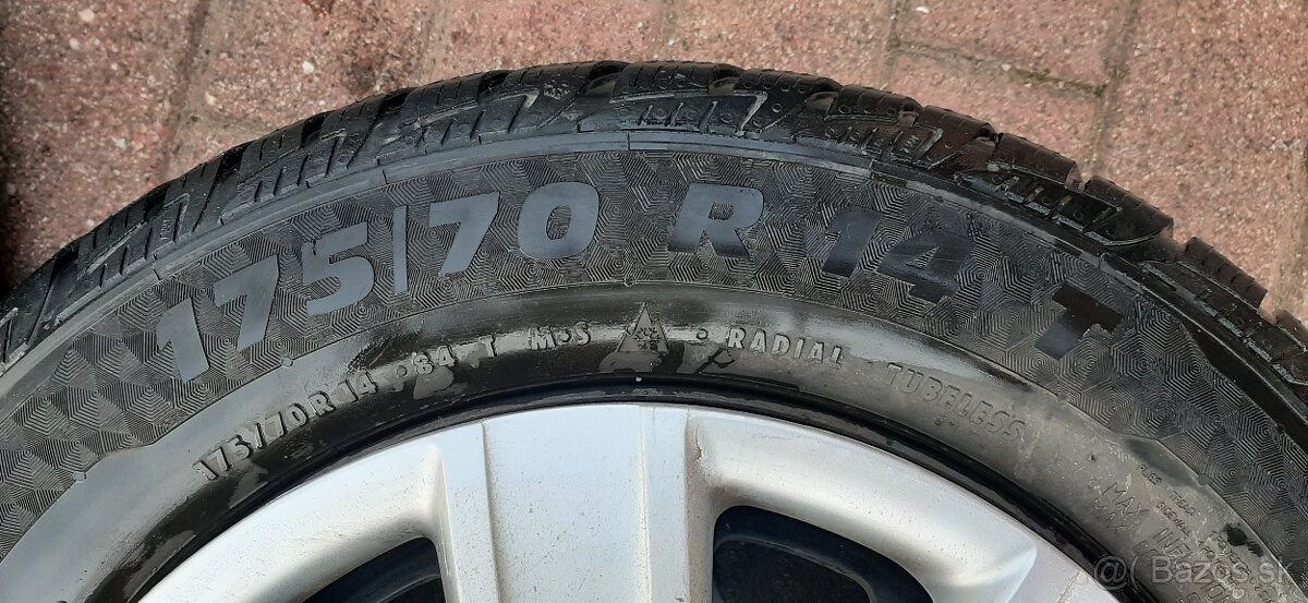 Plechove disky 14 - 6