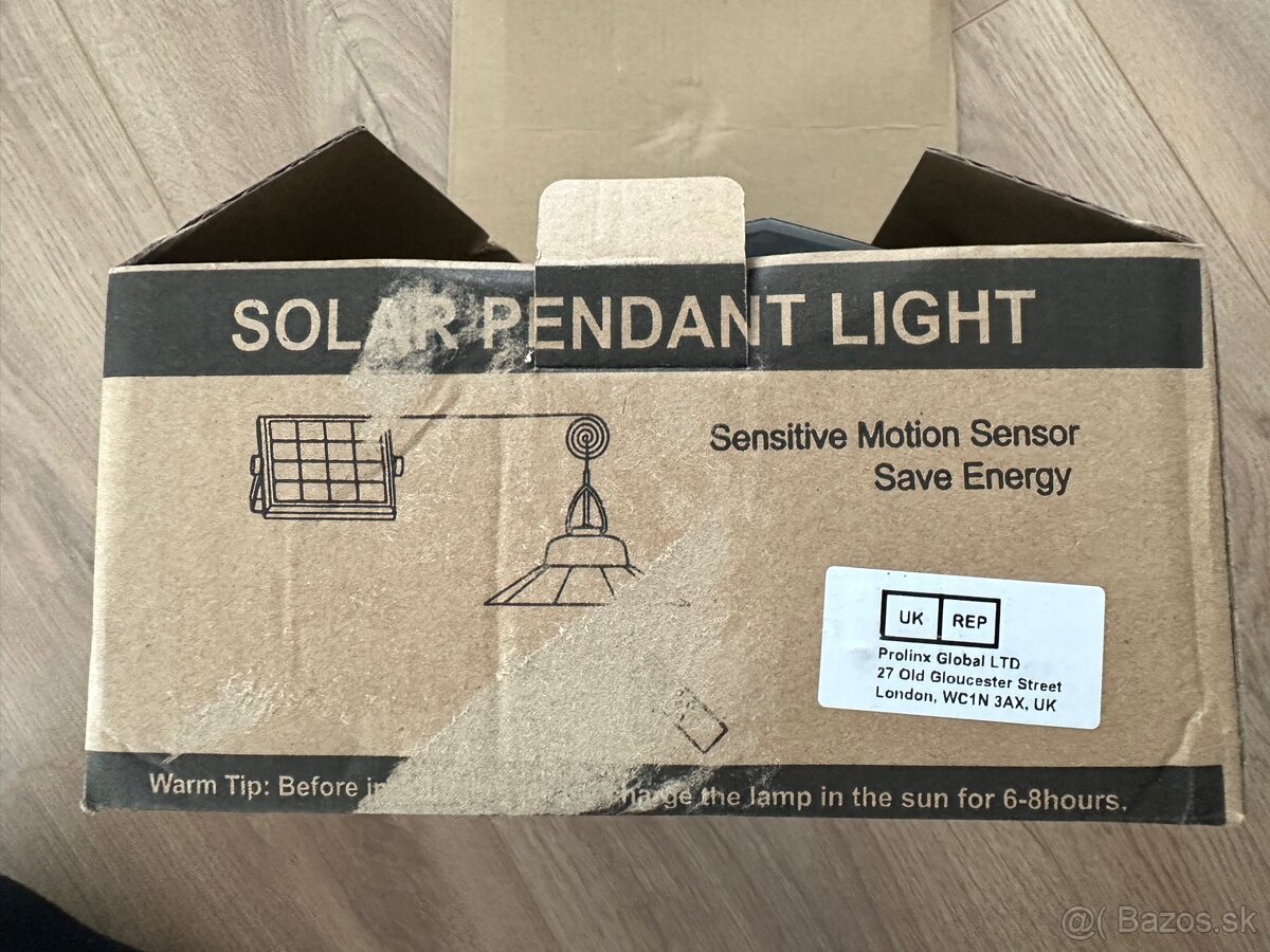 Predám solárne LED závesné svietidlo - 6