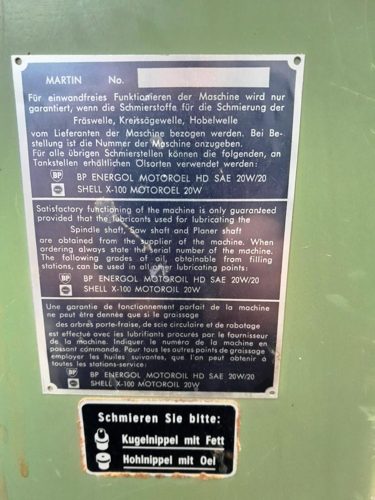 Spodní frézka Martin T21 - 6