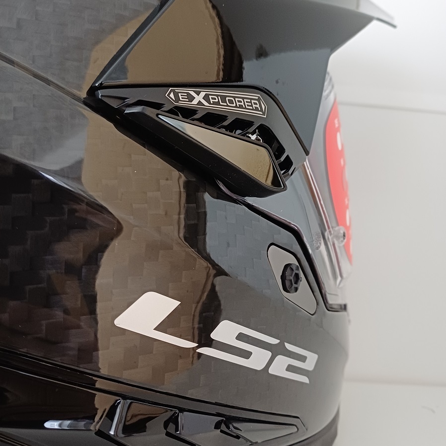 Enduro přilba LS2 Explorer Carbon Glos - 6