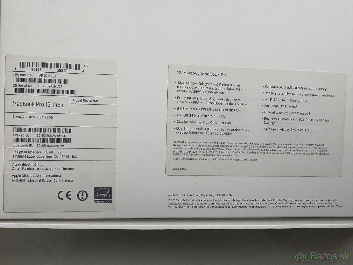 predam MacBook Pro 13 2017 - 6