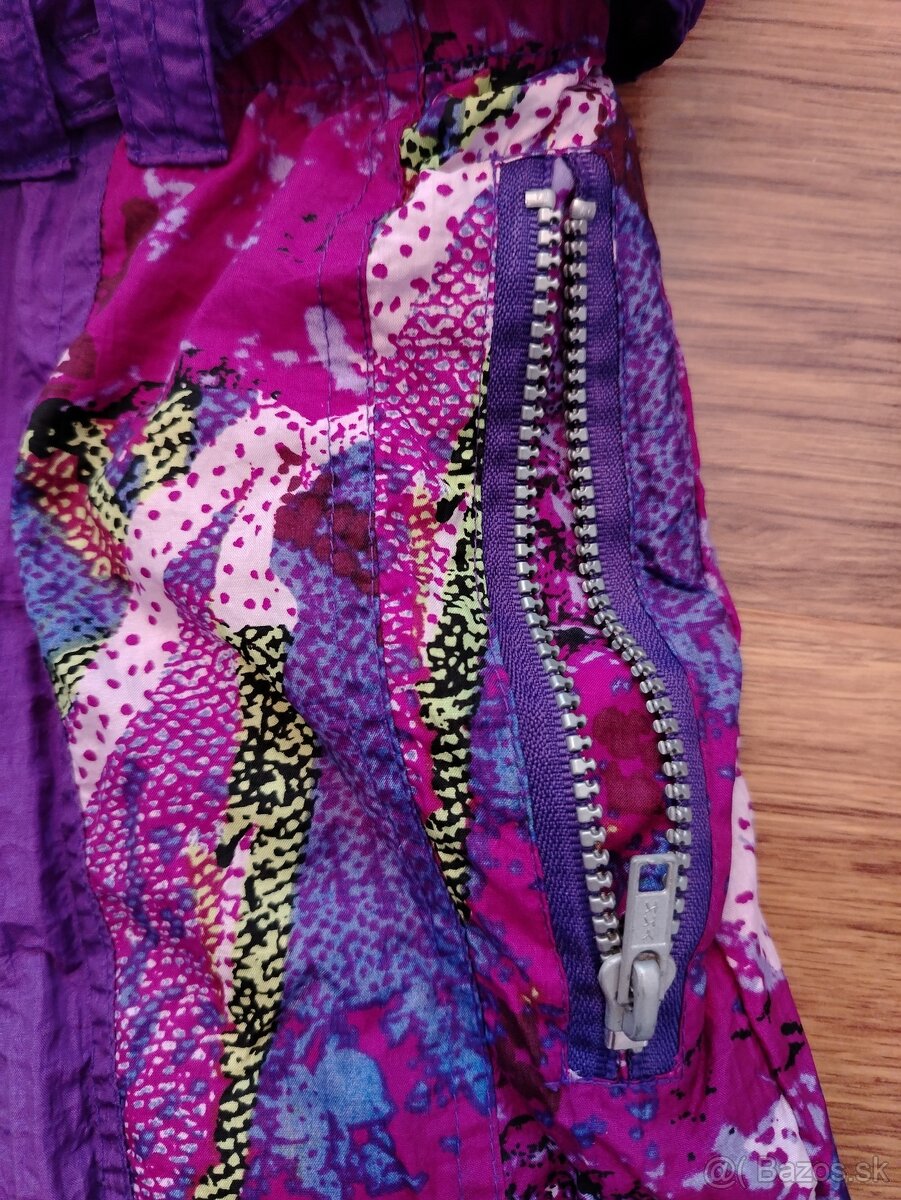 Dievčenská zimná kombinéza s opaskom, veľ. 146 - 6