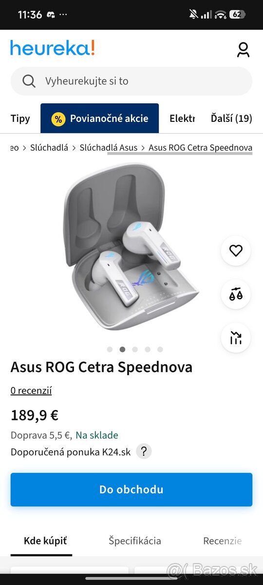 Asus ROG Cetra SPEEDNOVA True Wireless - 6