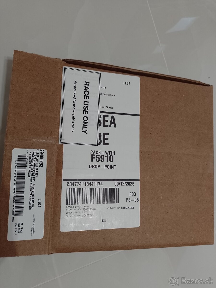 Predám vzduchový filter K&N 29400293 Harley-Davidson® - 6