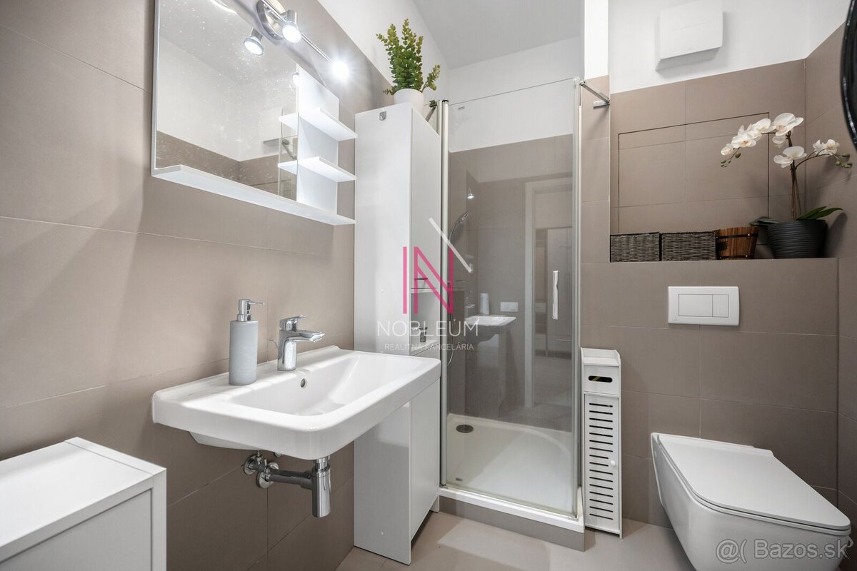 PRENÁJOM 1,5-IZBOVÝ ZARIADENÝ BYT S GARÁŽOU A 2 PIVNICAMI V - 6