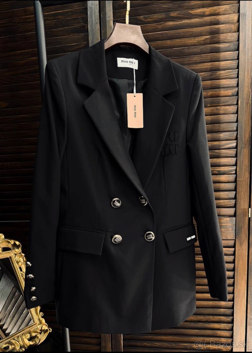 Luxusné Sako MIU MIU 🖤 - 6