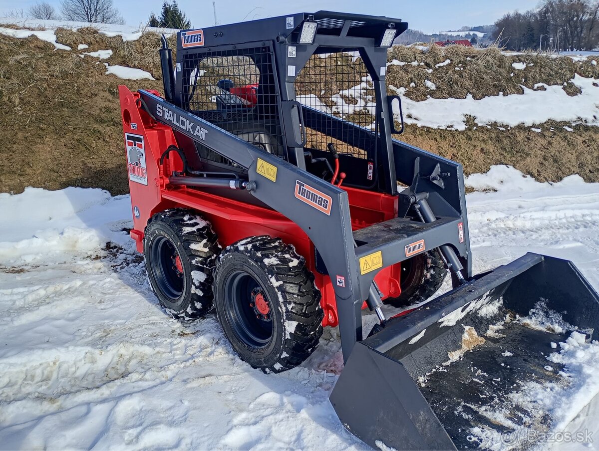 Šmykom riadený nakladač Thomas T133 - 6