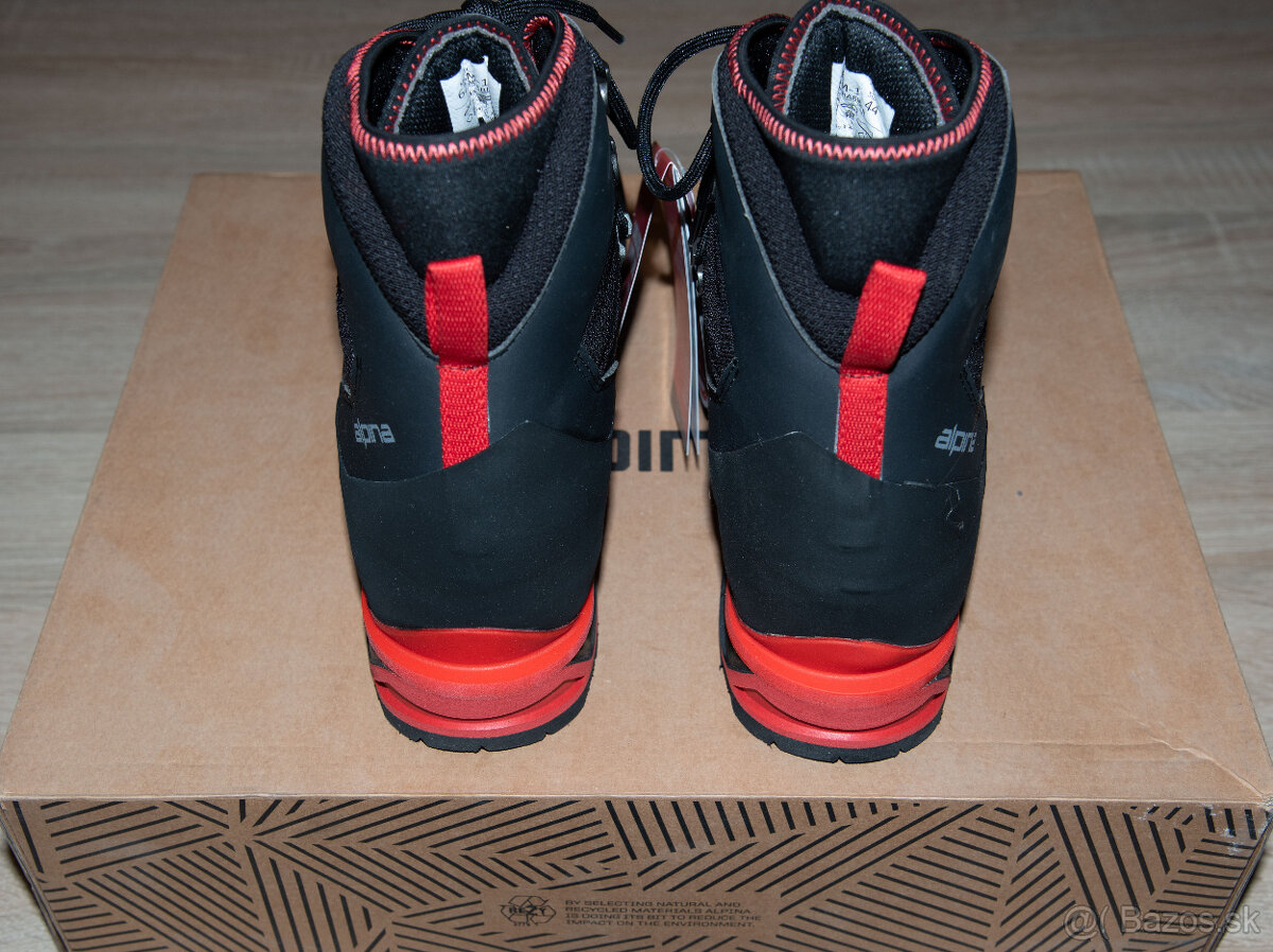 Trekové topánky ALPINA Carabiner - veľkosť EU 44 - UK 9,5 - 6