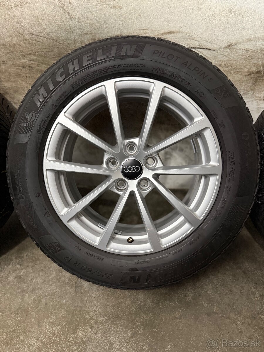 Zimná sada Audi A6 C8 - 5x112 R17 , 225/60/17 Michelin - 6