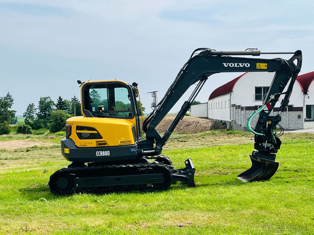 Pásové rypadlo Volvo ECR88D - 6