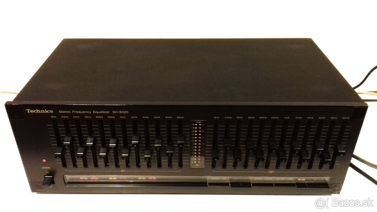 2x12 pasmovy equalizer TECHNICS SH-8020, vyroba Japan, AE70 - 6