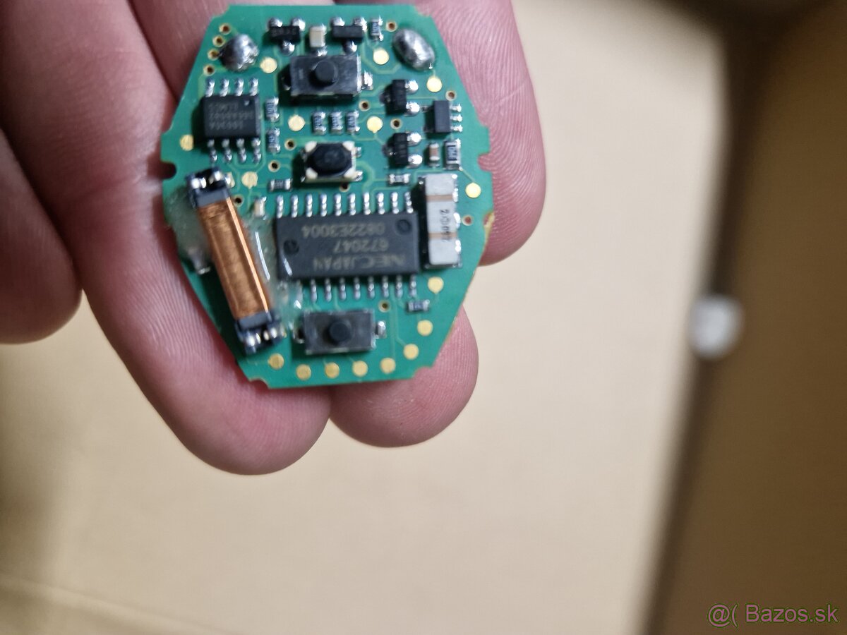 BMW modul imobilizéru / EWS‑3 – 61.35‑6 941 986.9 a klíč. - 6