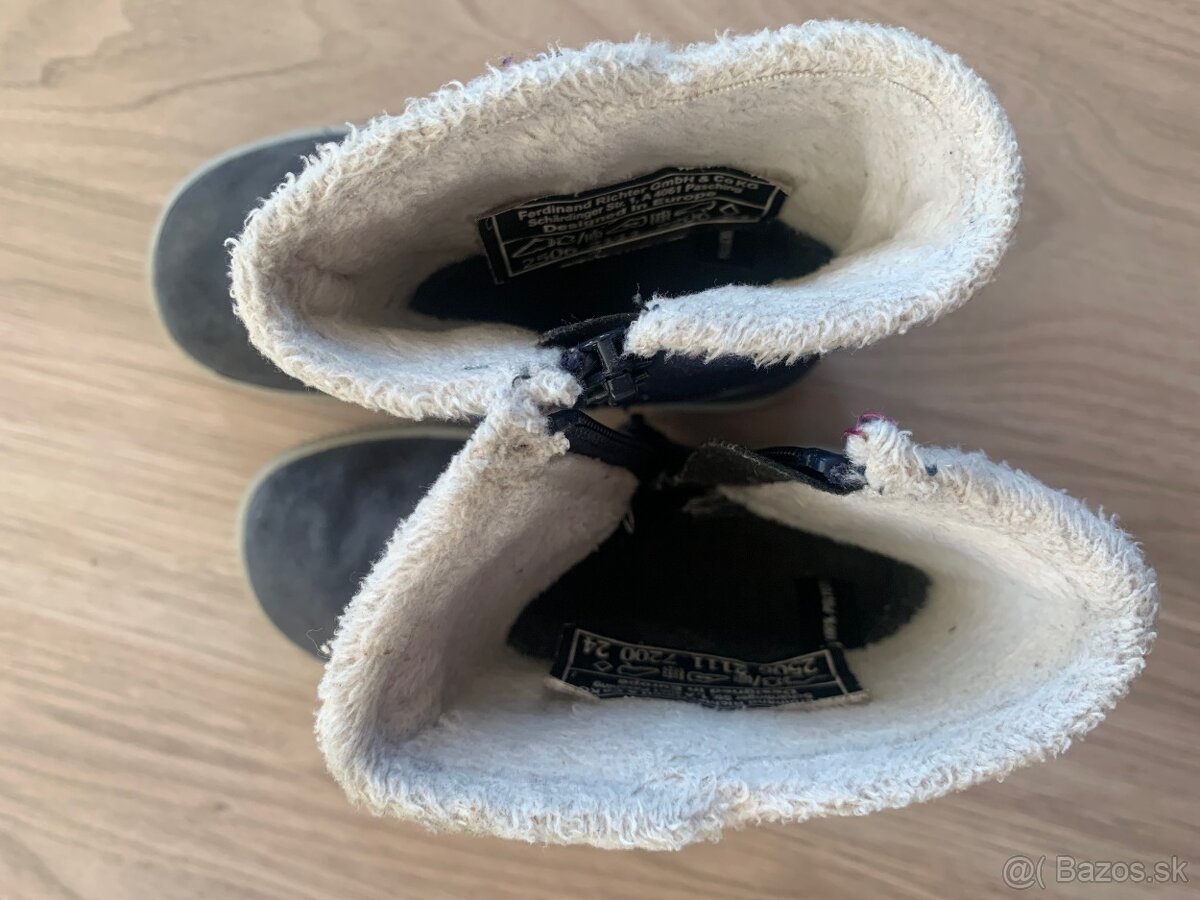 Čižmičky Richter - veľ. 24 - 6