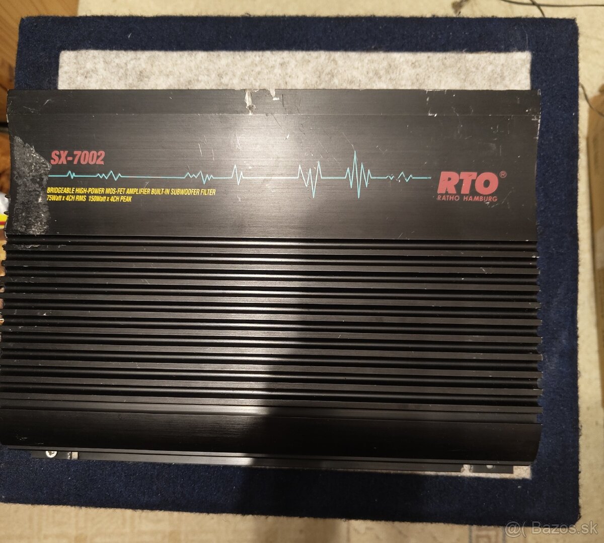 Subwoofer a zosilňovač - 6