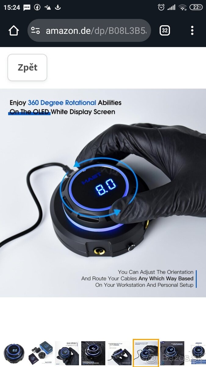 Tetovacia mašinka MAST TOUR PRO PLUS - 6