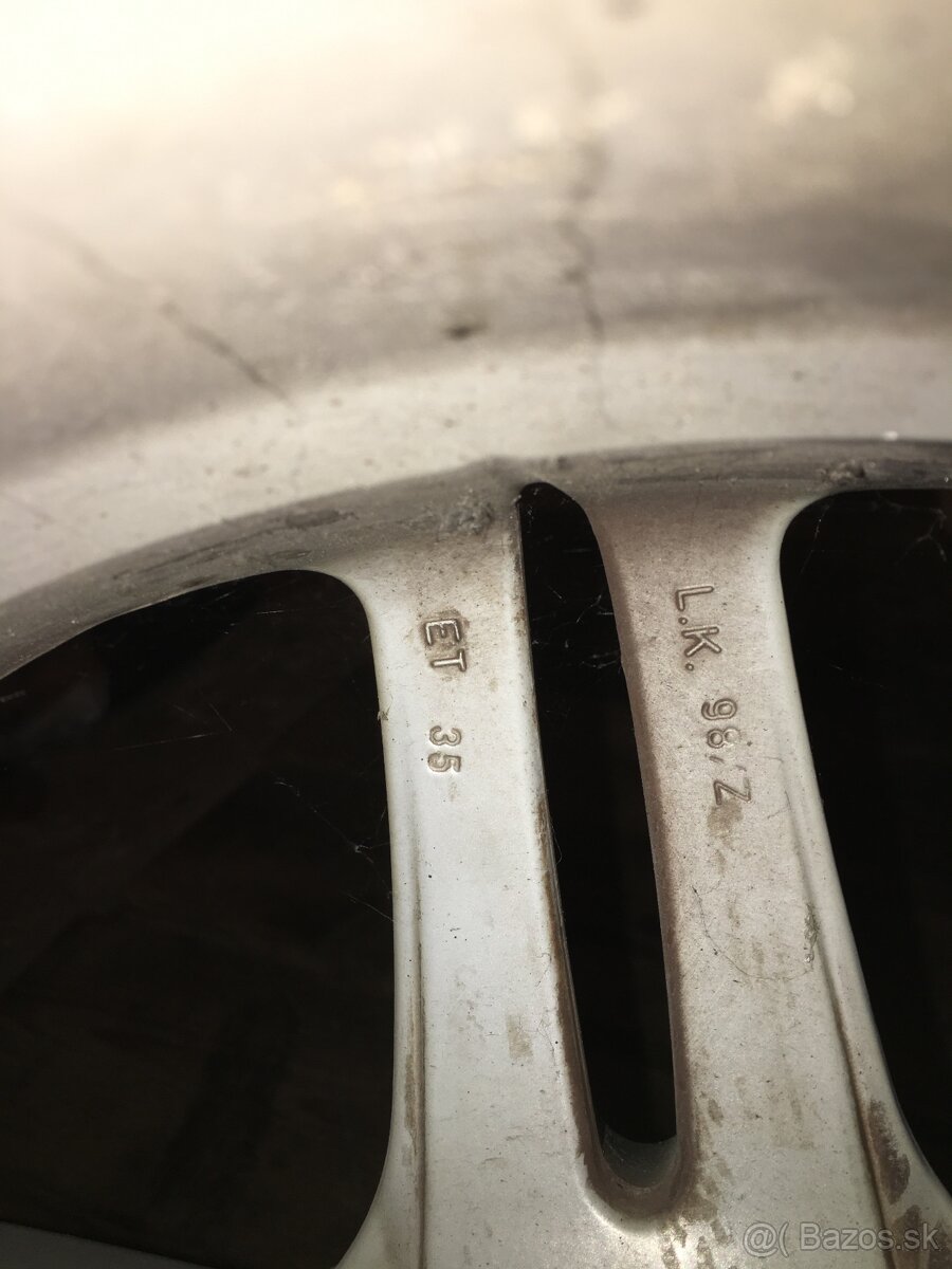 Predám disky 5x98 17” 7.5J - 6