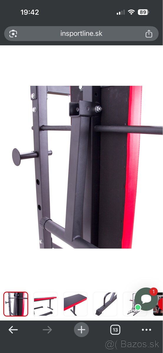 Predám nepoužívanú multi hrazdu a lavicu - ako nová - 6