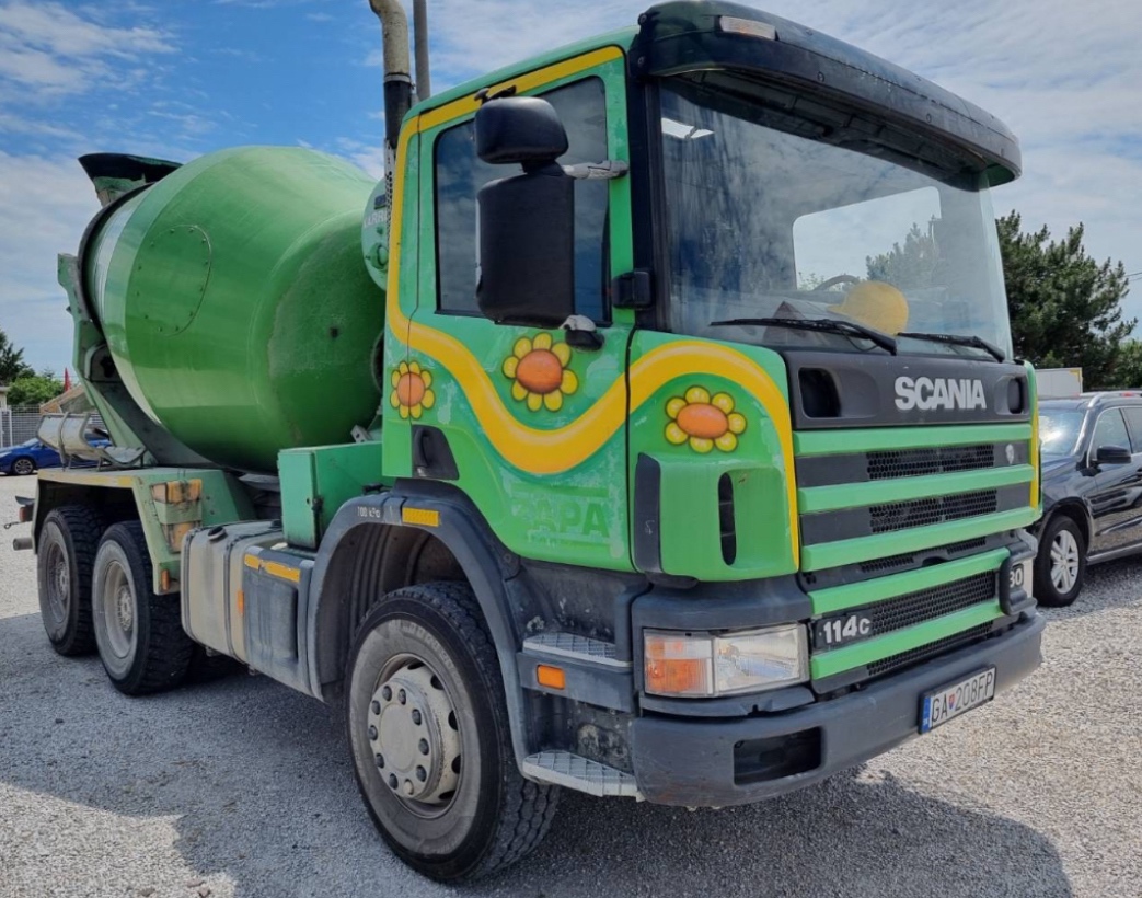 Scania domiesavac P114 380 CB 6x4 - 6