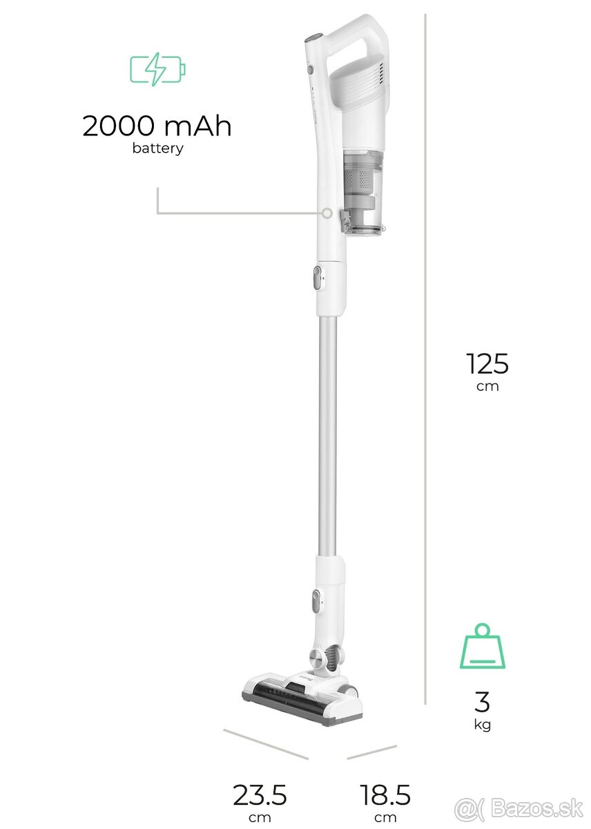 Tyčový vysávač Siguro - 6