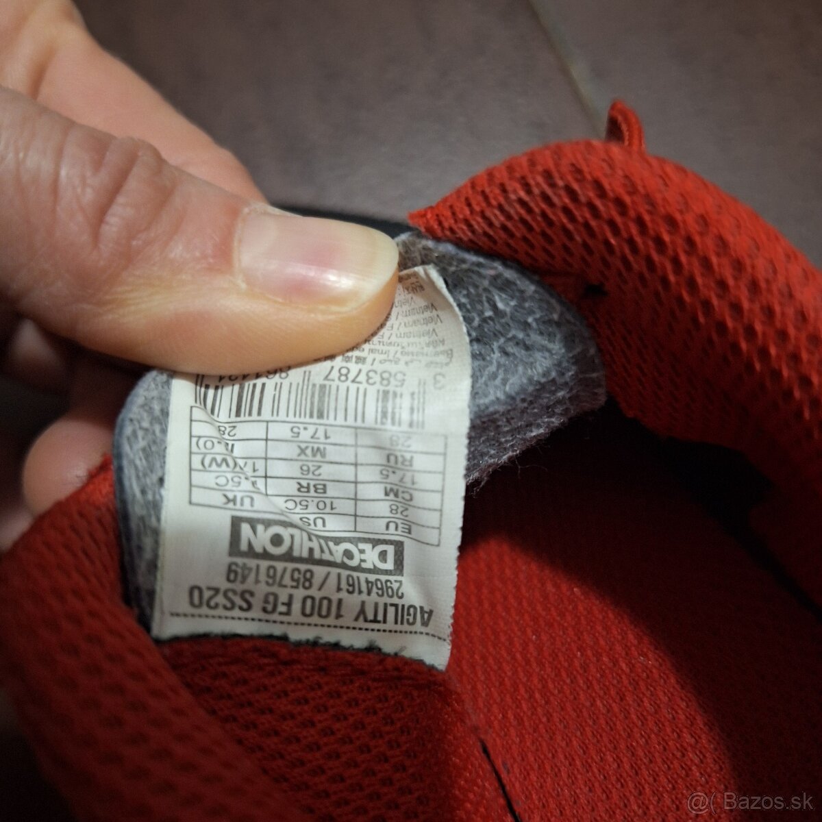 Chlapčenské kopačky Decathlon, veľkosť 28 - 6