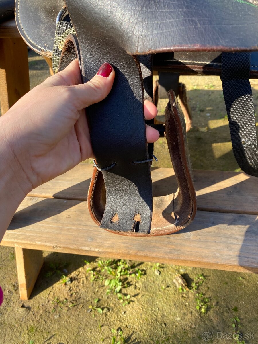 Detské westernové sedlo - 6