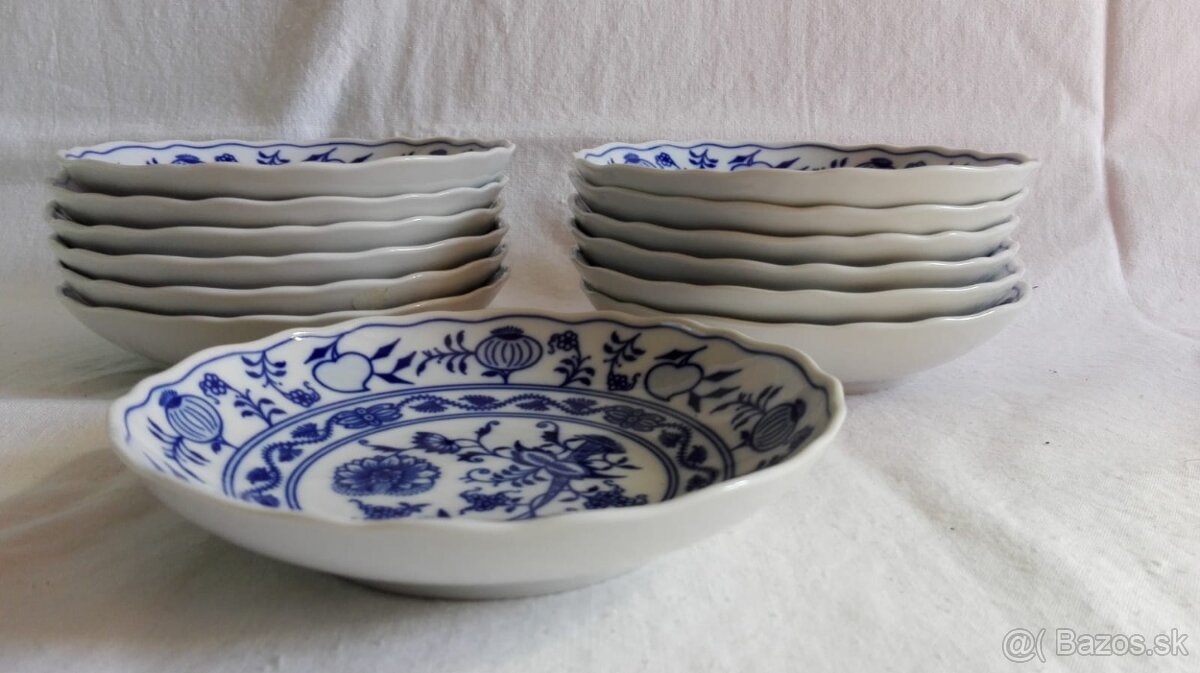 Cibulák 3 druhy misy / misky kompótové / šalátové - 6