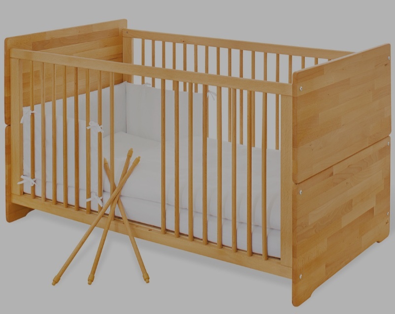 Detská drevená postieľka Pinolino 70×140 - 6