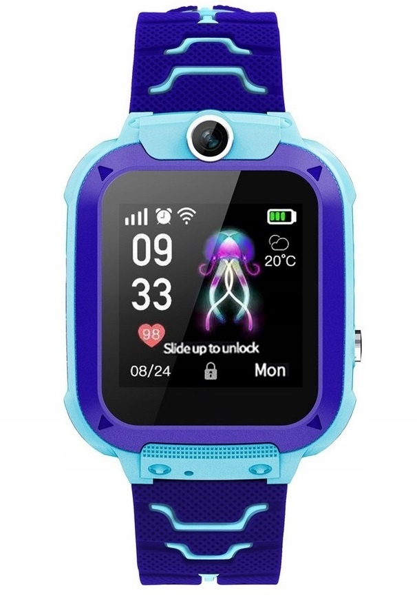 Detské Smart hodinky, možnosť volania (ružové, modré) - 6