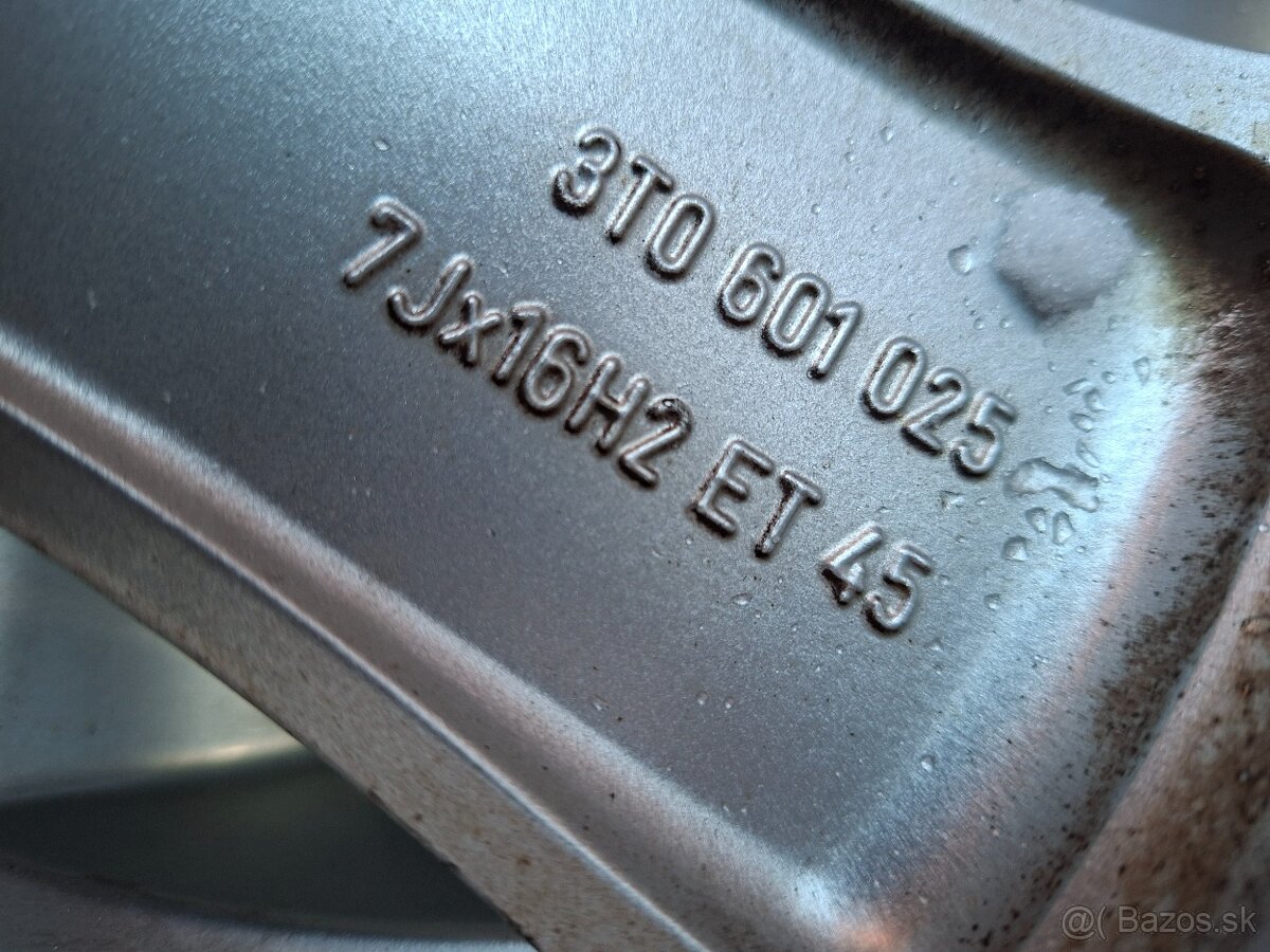 Predám org.hlinikové disky Skoda--R16 - 6