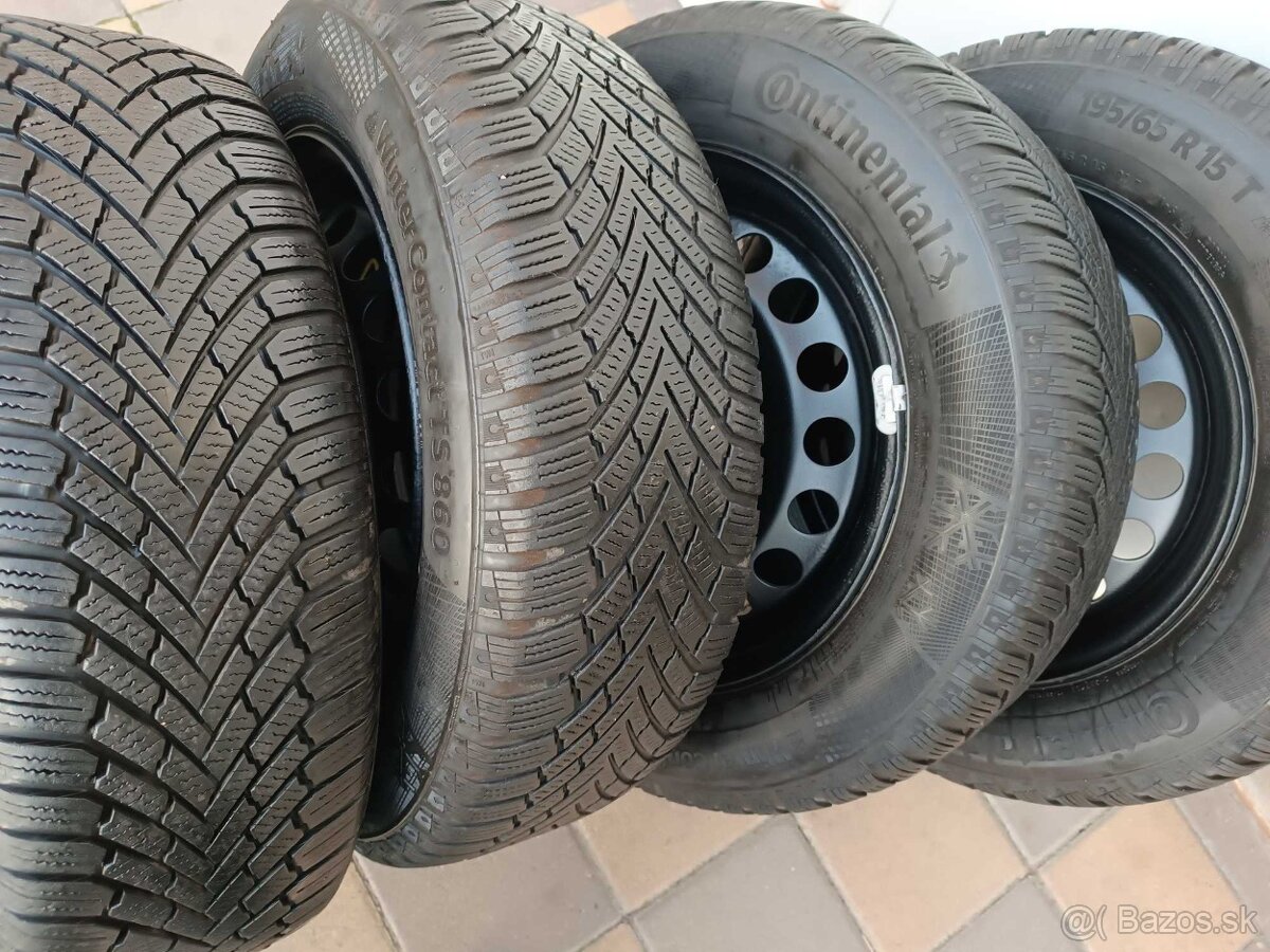 zimné kolesá 15 VW - šKODA - 6