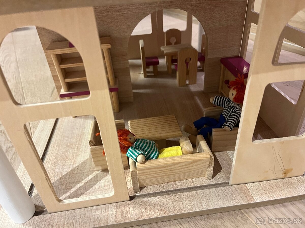 Eichhorn Drevený domček s doplnkami + DARČEK - 6