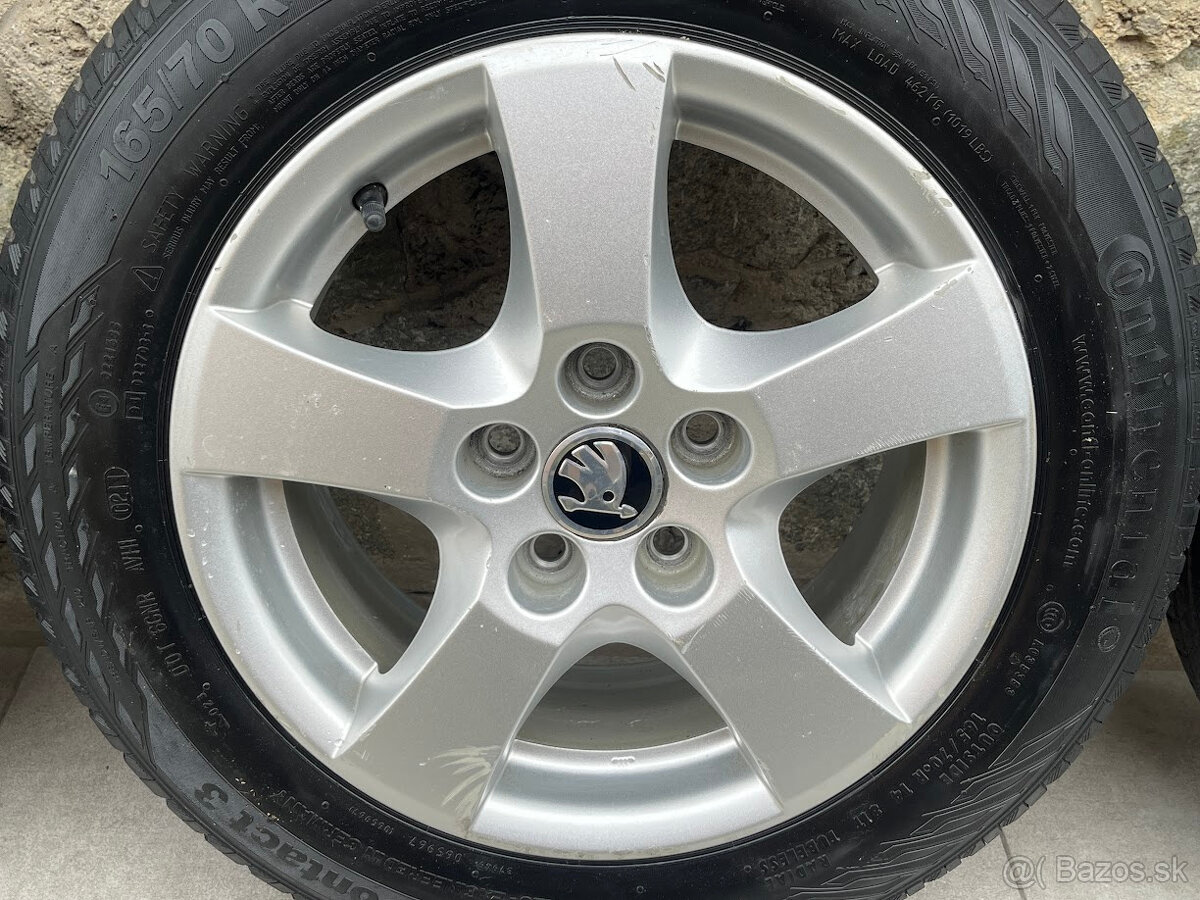 Disky Škoda Fabia 5x100 R14 - 6