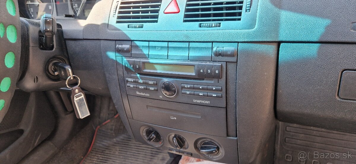 Sedačky vyhrievane na Škoda Fabia rok 2004 - 6