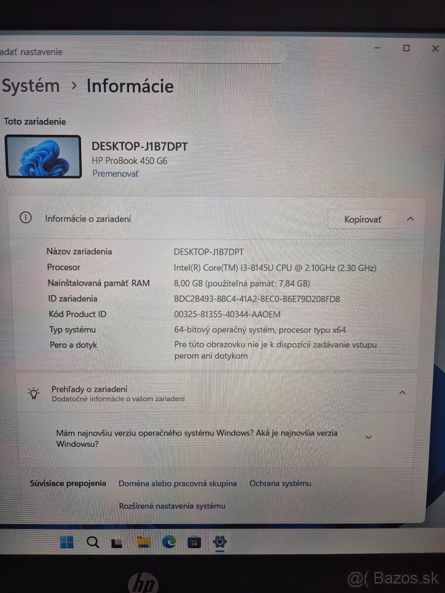 Hp probook 450 g6 - 6