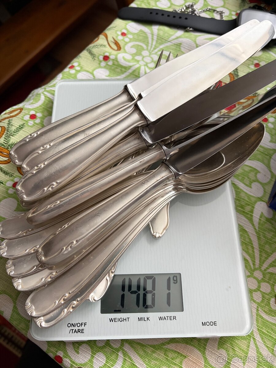 Predám strieborný príbor - 6