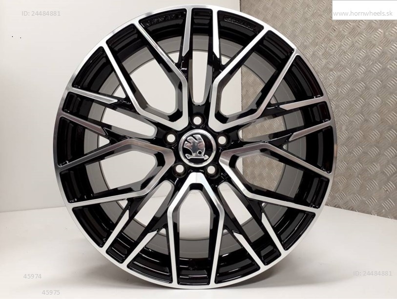 XŠkoda Kodiaq, Vw Passat, Golf alu disky 8,5J ET40 5x112 R19 - 6