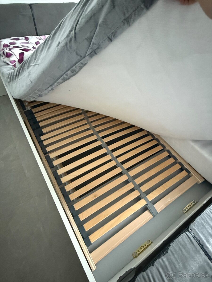 Manželská posteľ rošty a matrace - 6