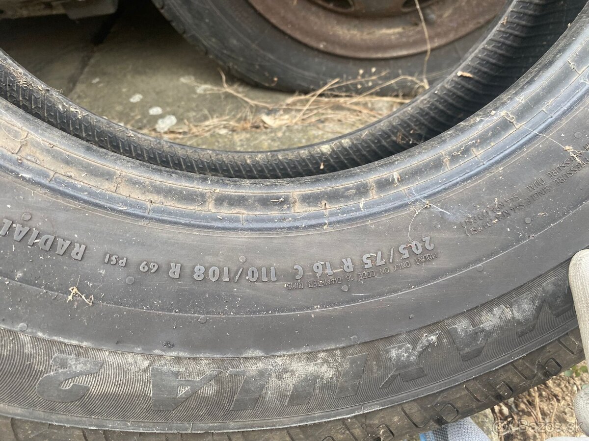 Predam 6x pneu 205/75 r16c matador maxilla 2 - - 6