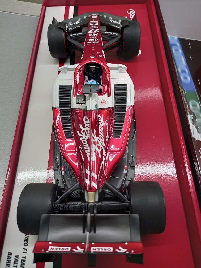 F1 ALFA ROMEO SAUBER C42 BOTTAS BAHRAIN 2022 MINICHAMPS 1:18 - 6