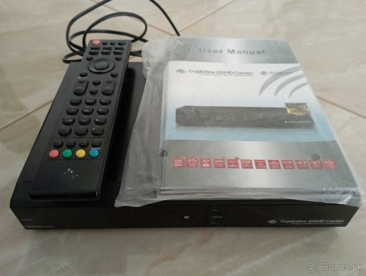 Satelitný komplet, Cryptobox 652 - 6