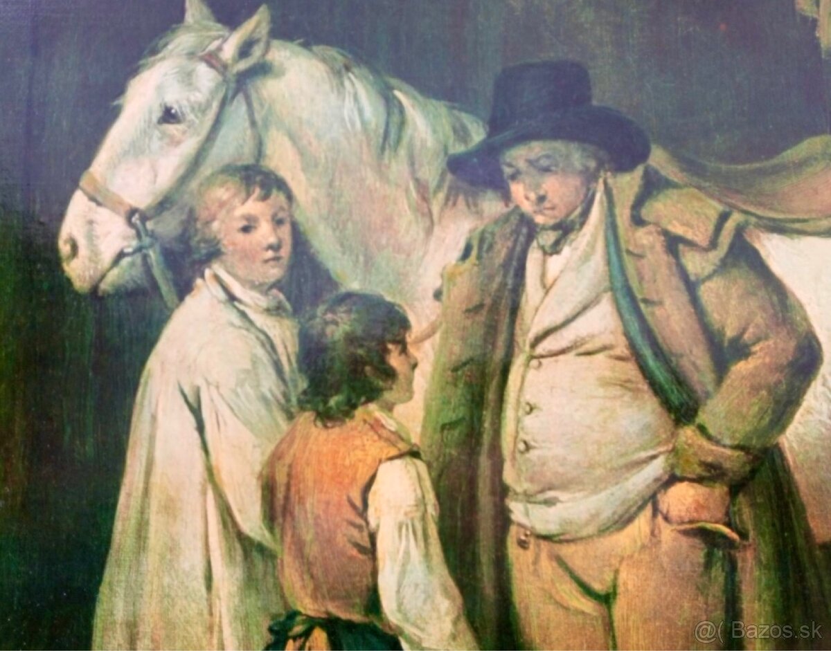 George Morland - Scéna v stajni - Albert & Victoria Museum - 6