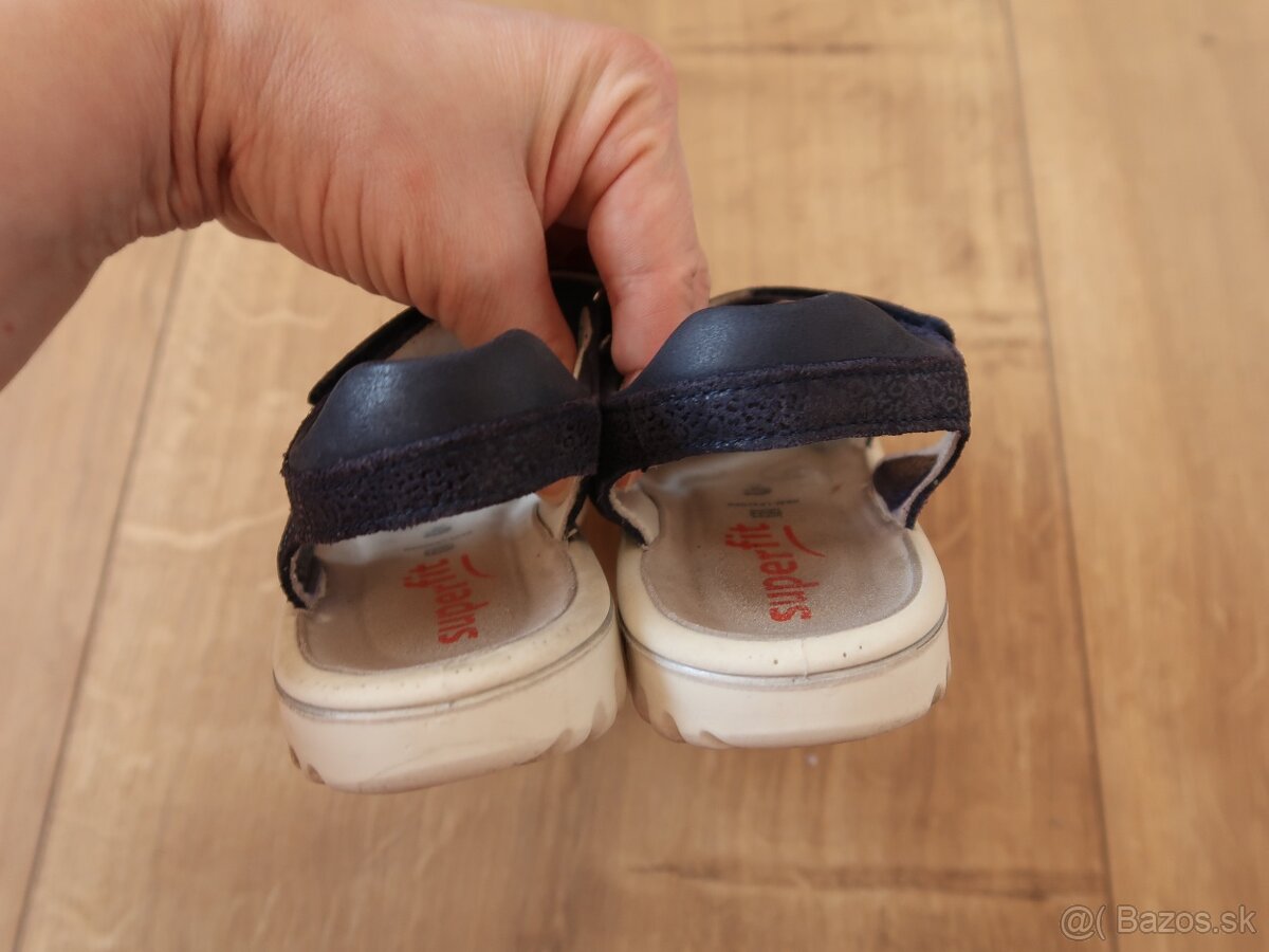 Sandálky SUPERFIT SPARKLE 31 (20 cm) modré - 6